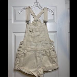 Free People Short Overalls